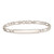 Sterling Silver 7inch Engraveable Figaro Link ID Bracelet