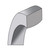 Sterling Silver 7mm Comfort Fit Flat Size 8.5 Band