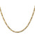 14K 30 inch 3mm Flat Figaro with Lobster Clasp Chain