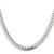 Sterling Silver 7mm Domed w/ Side D/C Curb Chain - QR-76FF2F74-2499