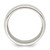 Sterling Silver 7mm Polished Domed Grooved Fancy Band Size 13