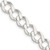 Sterling Silver 8.1mm Semi-solid Flat Curb Chain - QL-68D10091-2599