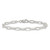 Sterling Silver 8.25inch Fancy Link Bracelet