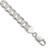 Sterling Silver 8.25mm Flat D/C Pave Curb Chain - QP-A4C8A8AC-5430