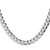 Sterling Silver 8.25mm Flat D/C Pave Curb Chain - QP-A4C8A8AC-5430