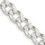 Sterling Silver 8.3mm Pav‚ Curb Chain - QC-39CC9785-8047
