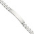 Sterling Silver 8in Curb ID Bracelet - QI-ECEA1F2C-2026