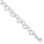 Sterling Silver 8inch Polished Fancy Heart Link Bracelet - QH-BA725E18-6859