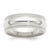 Sterling Silver 8mm Comfort Fit Double Milgrain Size 10.5 Band