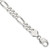 Sterling Silver 8mm Figaro Chain - QF-5AC563F1-4411