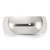 Sterling Silver 8mm Half Round Size 9 Band
