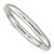 Sterling Silver 8mm Slip-on Tube Bangle