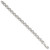 Sterling Silver 9.5mm Semi-solid Rolo Chain - QF-4D4308D0-9953