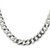 Sterling Silver 9.75mm Flat Curb Chain - QL-39ECAC97-5821