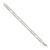 Sterling Silver 9.7mm Lightweight Flat Figaro Chain - QM-32F7D189-6843