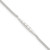 Sterling Silver 9in Plus 1 in Ext. Textured Bar Anklet