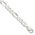 Sterling Silver 9mm Figaro Chain - QF-21248B57-7342