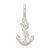Sterling Silver Anchor Charm - QC-A43A05E5-7311