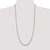 Sterling Silver And Vermeil 2.5mm Diamond-cut Rope Chain - QD-10666273-4308