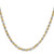 Sterling Silver And Vermeil 3.5mm Diamond-cut Rope Chain - QD-48F2678A-4167