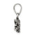 Sterling Silver Antiqued & Textured Crocodile Pendant
