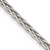 Sterling Silver Antiqued 3.25mm Solid Square Spiga Chain - QH-C4B8FAAF-4713