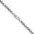 Sterling Silver Antiqued 3.6mm Round Box Chain - QF-1855C3CA-5454