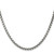 Sterling Silver Antiqued 3.6mm Round Box Chain - QF-64614B09-1115