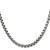 Sterling Silver Antiqued 5.2mm Round Box Chain - QF-37ECB90B-5705