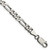 Sterling Silver Antiqued 5.5mm Figaro Chain - QF-155331CC-6836