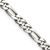 Sterling Silver Antiqued 5.5mm Figaro Chain - QF-D5D70DD8-8828
