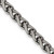 Sterling Silver Antiqued 6mm Round Spiga Chain - QF-34B75CAC-1825