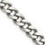 Sterling Silver Antiqued 7.5mm Curb Chain - QC-FA16E948-9669