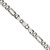 Sterling Silver Antiqued 7.5mm Figaro Chain - QF-4C556A23-5709