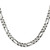 Sterling Silver Antiqued 7.5mm Figaro Chain - QF-A4F8E077-3071