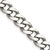 Sterling Silver Antiqued 8.3mm Curb Chain - QC-E9C3DFE3-6560