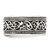 Sterling Silver Antiqued Band - QR-130BDDFF-2444