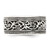 Sterling Silver Antiqued Band - QR-B3DC48CD-4481