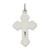 Sterling Silver Antiqued Budded Cross Pendant - QC-CD790C64-4407