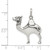 Sterling Silver Antiqued Camel Charm