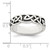 Sterling Silver Antiqued Celtic Knot Band - QR-8CDFA13D-4097