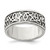 Sterling Silver Antiqued Celtic Knot Ring - QR-3B03AC4C-5932