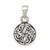 Sterling Silver Antiqued Celtic Pendant