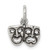 Sterling Silver Antiqued Comedy/Tragedy Face Charms - QC-9408E44C-2913