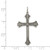 Sterling Silver Antiqued Cross Pendant - QC-C2799B4B-2765