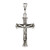 Sterling Silver Antiqued Crucifix Charm - QC-75D75260-5217