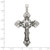 Sterling Silver Antiqued Crucifix Pendant - QC-B3BC2670-4367