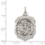 Sterling Silver Antiqued D/C St. Michael Badge Medal