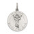 Sterling Silver Antiqued Divino Nino Medal (Divine Infant Jesus) - QC-886334DA-1528