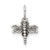 Sterling Silver Antiqued Dragonfly Charm